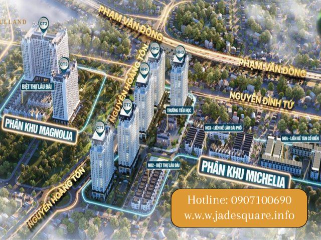 Tổ hợp kinh doanh cao cấp Jade Square Phạm Văn Đồng